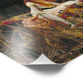 シャロットの女性1888ジョン・ウィリアム・ウォーターハウス フォトプリント            (角)