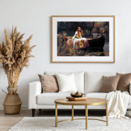 シャロットの女性1888ジョン・ウィリアム・ウォーターハウス フォトプリント           