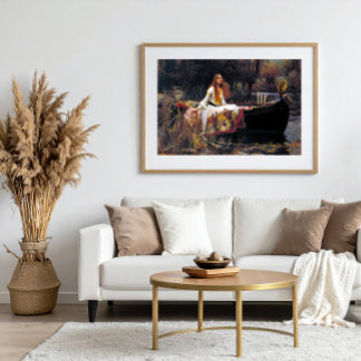 シャロットの女性1888ジョン・ウィリアム・ウォーターハウス フォトプリント           