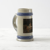 シャロットの女性:ケルト語の幽霊物語 ビールジョッキ (正面左)