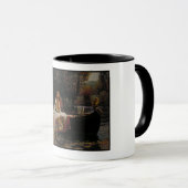 シャロットの女性:ケルト語の幽霊物語 マグカップ (正面右)