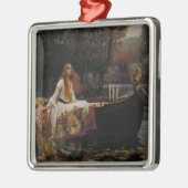 シャロットの女性：ケルト語の幽霊物語 メタルオーナメント (左)