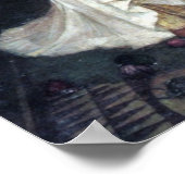 シャロットの女性～1894～ポスター ポスター (角)