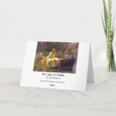 シャロットの婦人 カード (裏面)