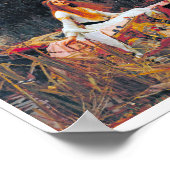 シャロットの婦人、ジョン・ウィリアム・ウォーターハウス ポスター (角)