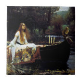 シャロットの婦人 タイル (正面)