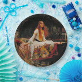 シャロットの婦人 ペーパープレート (パーティー)