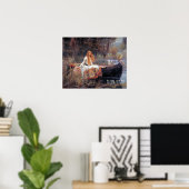 シャロットの婦人 ポスター (ホームオフィス)