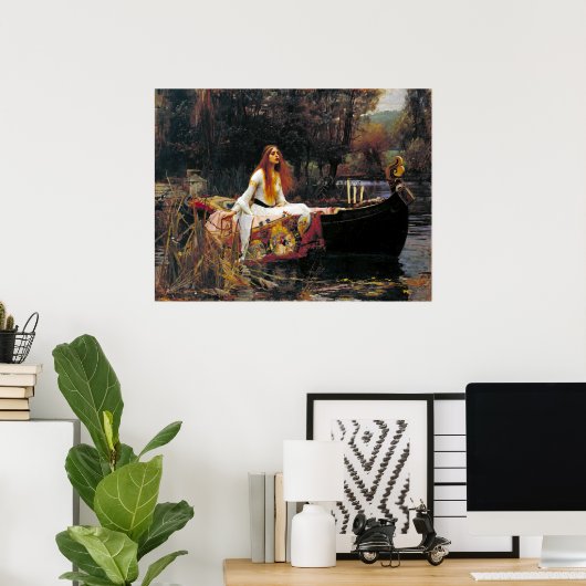 シャロットの婦人 ポスター (ホームオフィス)