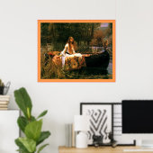 シャロットの婦人 ポスター (ホームオフィス)