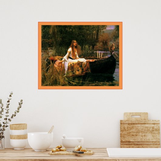 シャロットの婦人 ポスター (キッチン)