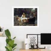 シャロットの婦人 ポスター (ホームオフィス)