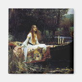 シャロットの婦人 マグネット (正面)