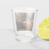 シャロットの婦人(中世美しい) ショットグラス (裏面)