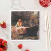 シャロットの婦人(中世美しい) スタンダードランチョンナプキン (インサイチュ)