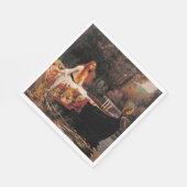 シャロットの婦人(中世美しい) スタンダードランチョンナプキン (角)