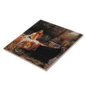 シャロットの婦人(中世美しい) タイル (側面)