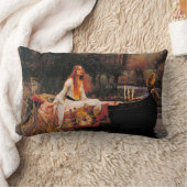 シャロットの婦人(中世美しい) ランバークッション (ブランケット)