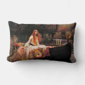 シャロットの婦人(中世美しい) ランバークッション (正面)