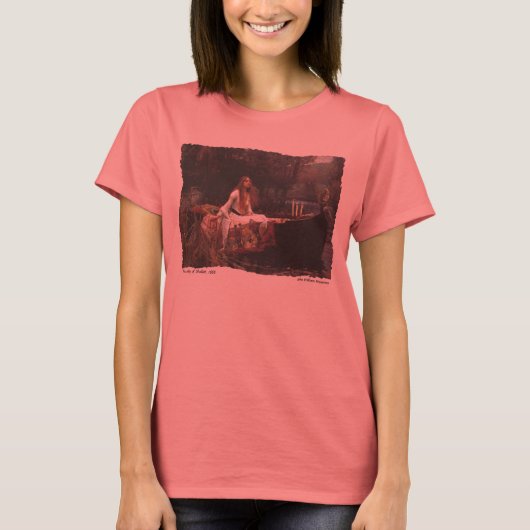 シャロットの婦人、1888 Tシャツ (正面)