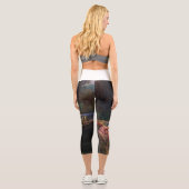 シャロットの婦人byジョン・ウィリアム・ウォーターハウス カプリレギンス (裏面)