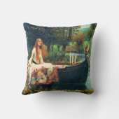 シャロットの婦人byジョン・ウィリアム・ウォーターハウス クッション (裏面)
