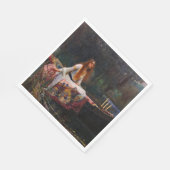 シャロットの婦人byジョン・ウィリアム・ウォーターハウス スタンダードランチョンナプキン (角)