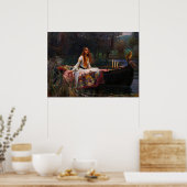 シャロットの婦人byジョン・ウィリアム・ウォーターハウス ポスター (キッチン)