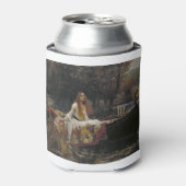 シャロットの婦人byジョン・ウィリアム・ウォーターハウス 缶クーラー (缶正面)