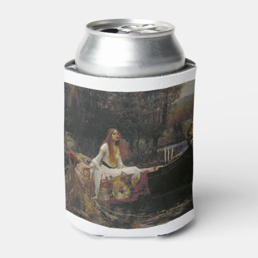 シャロットの婦人byジョン・ウィリアム・ウォーターハウス 缶クーラー (缶正面)