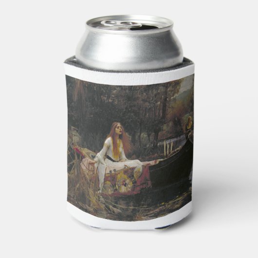シャロットの婦人byジョン・ウィリアム・ウォーターハウス 缶クーラー (缶裏面)