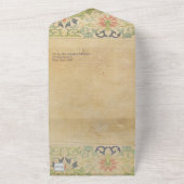 シャロットフェアヤテール結婚ズの婦人 オールインワン招待状 (外側)