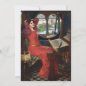 シャロット夫人 | ジョンウィリアムウォーターハウス カード (正面)