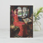 シャロット夫人 | ジョンウィリアムウォーターハウス カード (スタンド正面)