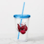 シャロット漫画イラストレーション アクリルタンブラー (裏面)