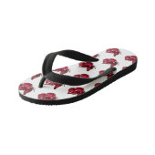 シャロット漫画イラストレーション キッズビーチサンダル (アングル)