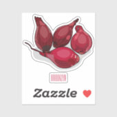 シャロット漫画イラストレーション シール (シート)