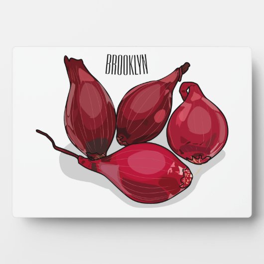 シャロット漫画イラストレーション フォトプラーク (正面)