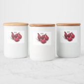 シャロット漫画イラストレーション フードラベル (ボトル)