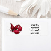 シャロット漫画イラストレーション ラベル (インサイチュ)