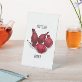 シャロット漫画イラストレーション 台座サイン (インサイチュ)