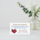 シャロット漫画イラストレーション 名刺 (スタンド正面)