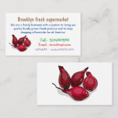 シャロット漫画イラストレーション 名刺 (正面/裏面)