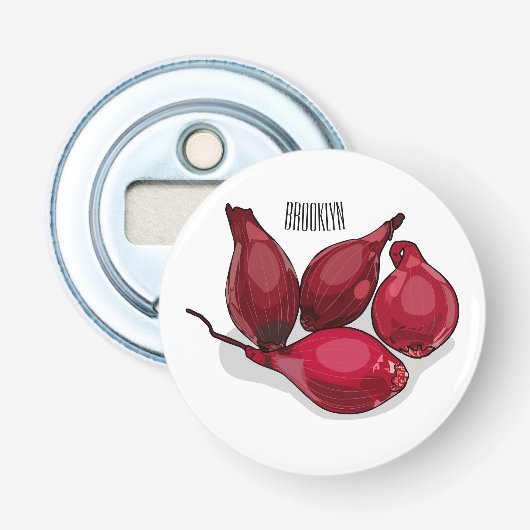 シャロット漫画イラストレーション 栓抜き (正面)