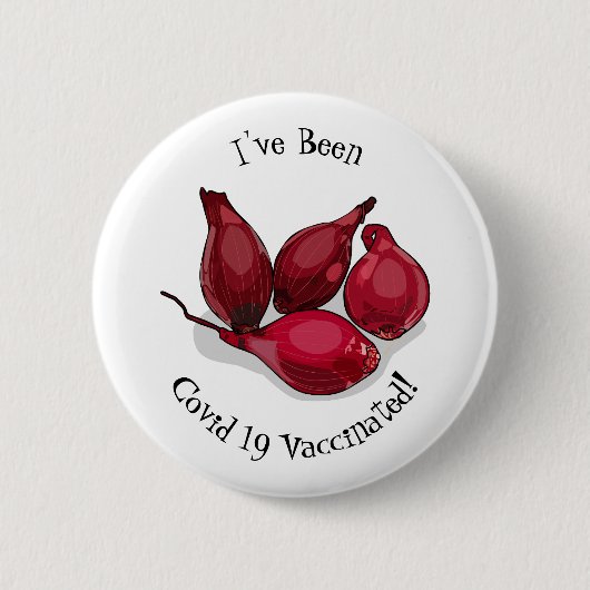 シャロット漫画イラストレーション 缶バッジ (正面)