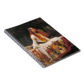 シャロット・ジョン・ウィリアム・ウォーターハウスの婦人 ノートブック (右側)