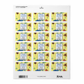 シャロッパーソナライズされたチマノー住所 シール (フルシート)