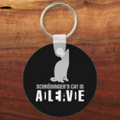 シャロディンガーのキャットキーチェーン キーホルダー (正面)