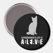 シャロディンガーのキャットマグネット マグネット (正面/裏面)