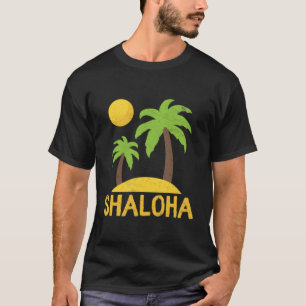 シャロハアロハハワイユダヤ人ハワイアンコシェールシャバ Tシャツ